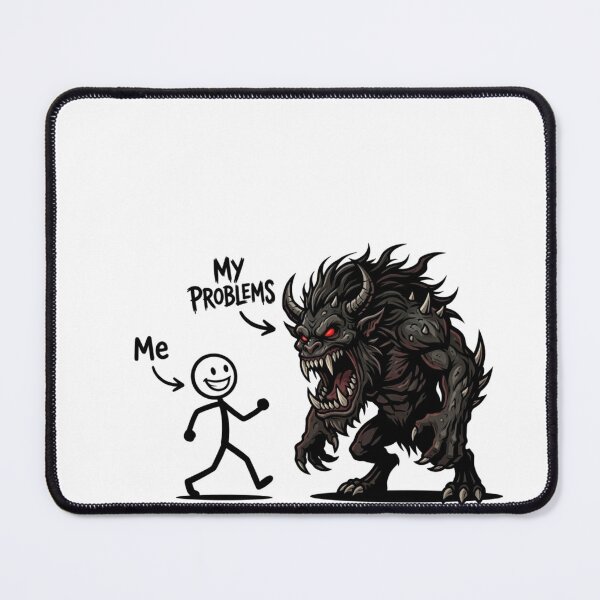 Item preview, Funny Monster Illustration designed and sold by Vikkokansana.