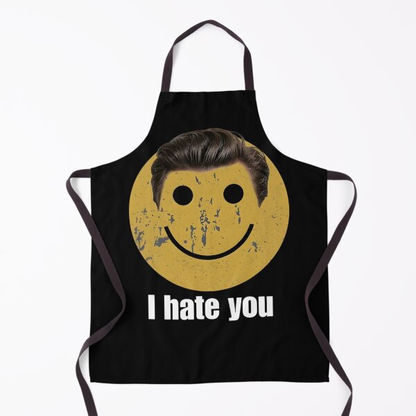 Item preview, Distressed Smiley I Hate You - Funny Harry Meme designed and sold by sapnaela.