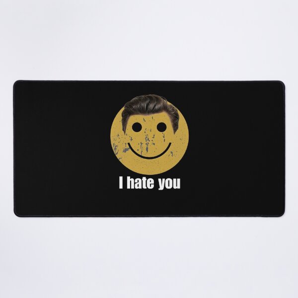 Item preview, Distressed Smiley I Hate You - Funny Harry Meme designed and sold by sapnaela.