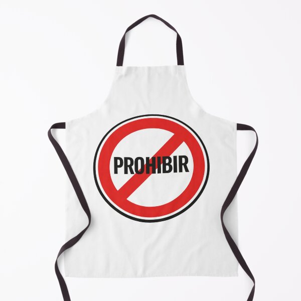 Item preview, prohibited designed and sold by TrovadorDeLaPradera.