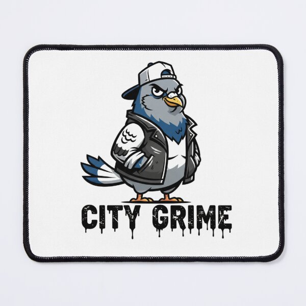 Item preview, City Grime: Not Your Average Postcard Design designed and sold by FiveBlessings.