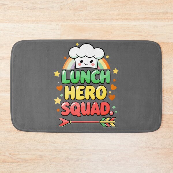 Item preview, lunch hero squad cafeteria worker unity artwork designed and sold by ArtDesignTp.