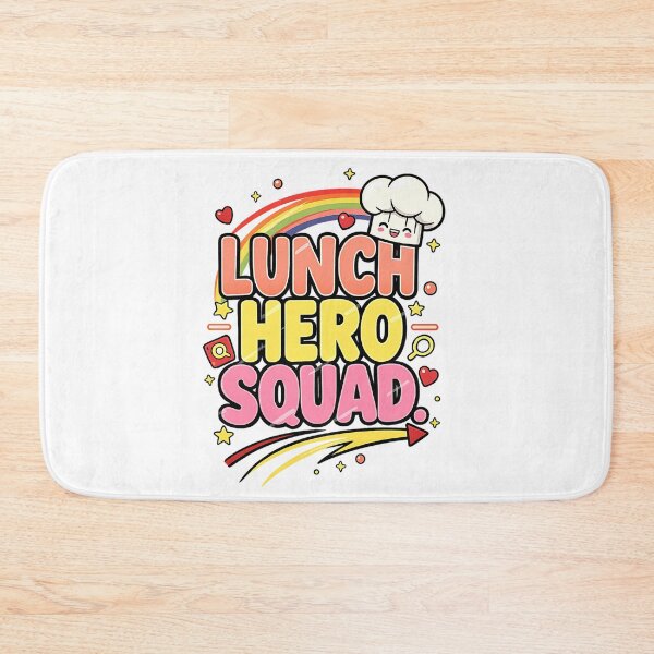 Item preview, school cafeteria crew lunch hero appreciation design designed and sold by ArtDesignTp.