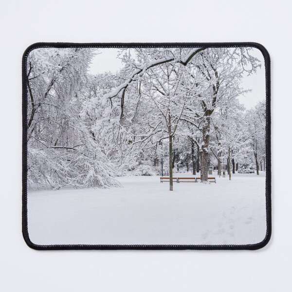Item preview, Winter Wonderland Snow Photo – Swiss Garden Trees Covered in Snow | Snow Landscape Digital Download designed and sold by Martindoran.