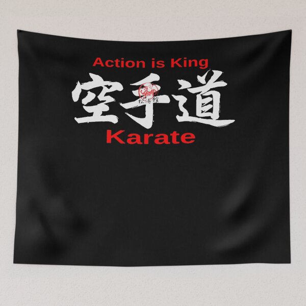 Item preview, Karate, Action is King - Shotokan Art - Martial Arts Design designed and sold by JussevDesign.