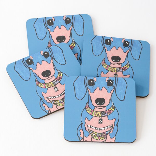 Item preview, Colorful Dachshund with Unique Patterns designed and sold by lautir.