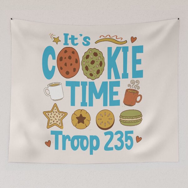 Item preview, It's Cookie Time Troop 235 Funny Cookies Baking Lover designed and sold by Colorfulman.
