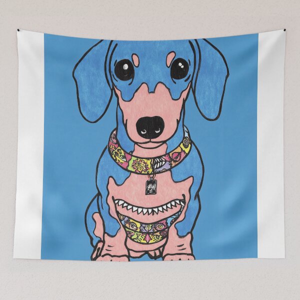 Item preview, Colorful Dachshund with Unique Patterns designed and sold by lautir.