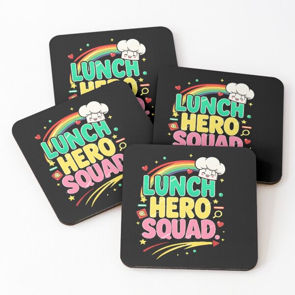 Item preview, school lunch hero squad cafeteria crew appreciation art designed and sold by ArtDesignTp.