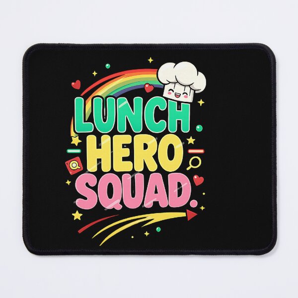 Item preview, school lunch hero squad cafeteria crew appreciation art designed and sold by ArtDesignTp.