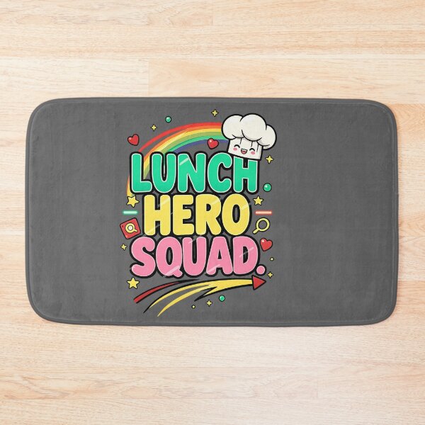 Item preview, school lunch hero squad cafeteria crew appreciation art designed and sold by ArtDesignTp.