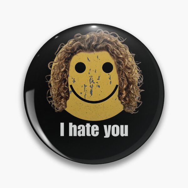 Item preview, Distressed Smiley I Hate You - Funny Harry Meme designed and sold by sapnaela.