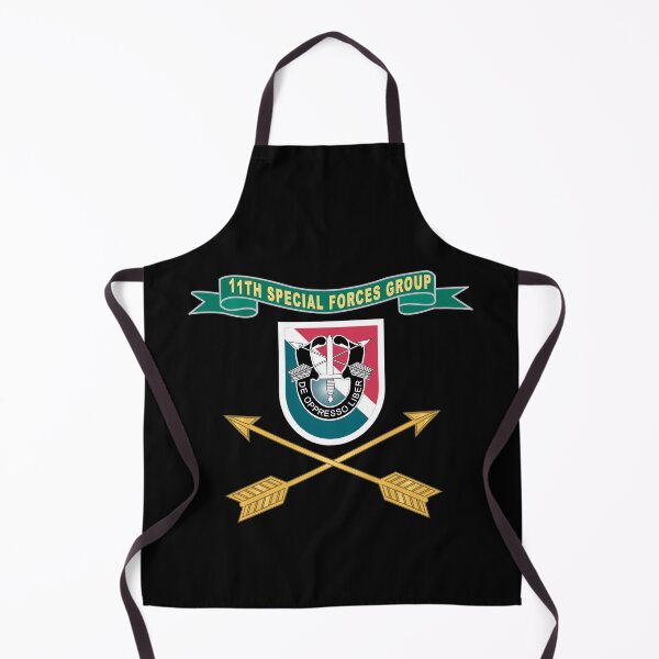 Item preview, Army - 11th Special Forces Group - Flash w Ribbon - Br X 300 designed and sold by Military Insignia Products.