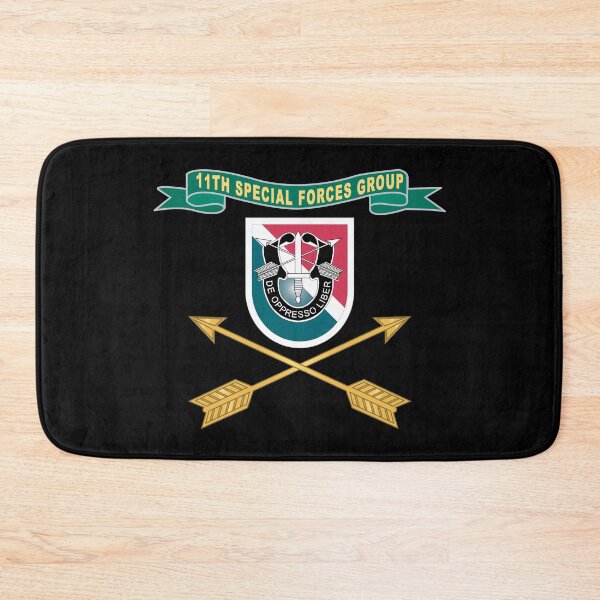 Item preview, Army - 11th Special Forces Group - Flash w Ribbon - Br X 300 designed and sold by Military Insignia Products.