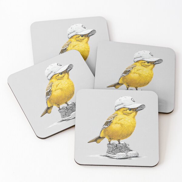 Item preview, Bird wearing shoes and a cap designed and sold by anytka.