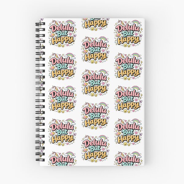 Item preview, Delulu But Happy Meme Sticker designed and sold by PriyankaSonara.