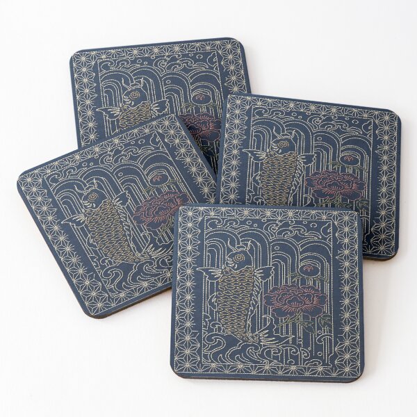 Item preview, Sashiko Design of a Japanese Fish designed and sold by GaFeltaStitch.