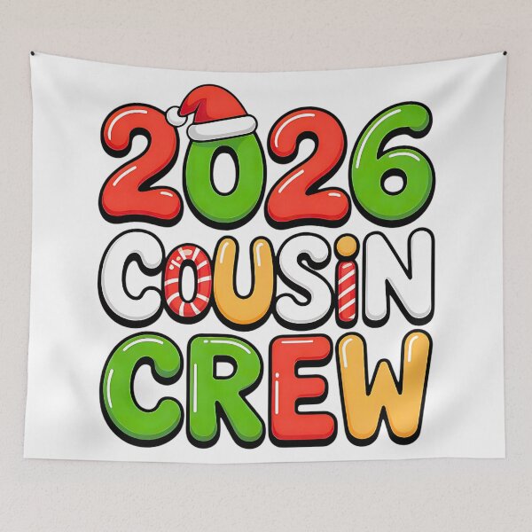 Item preview, joyful cousin crew xmas lights holiday design designed and sold by ArtDesignTp.