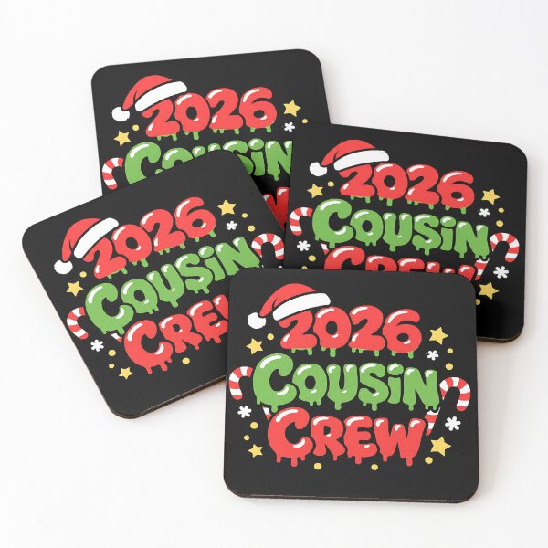 Item preview, christmas lights cousin crew festive family art designed and sold by ArtDesignTp.