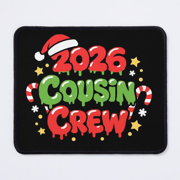 Item preview, christmas lights cousin crew festive family art designed and sold by ArtDesignTp.