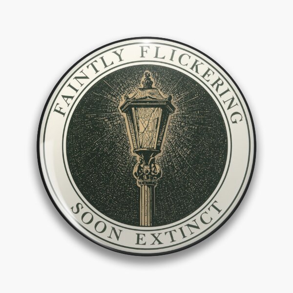 Item preview, Faintly Flickering Soon Extinct Streetlamp | Dark Academia Burnout designed and sold by VENOHA.