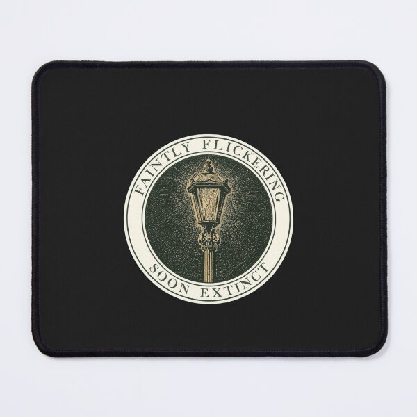 Item preview, Faintly Flickering Soon Extinct Streetlamp | Dark Academia Burnout designed and sold by VENOHA.
