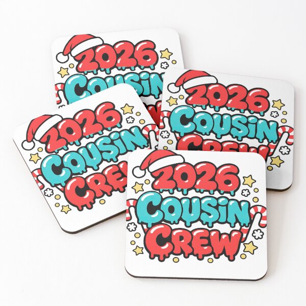 Item preview, merry cousin crew christmas family lights design designed and sold by ArtDesignTp.