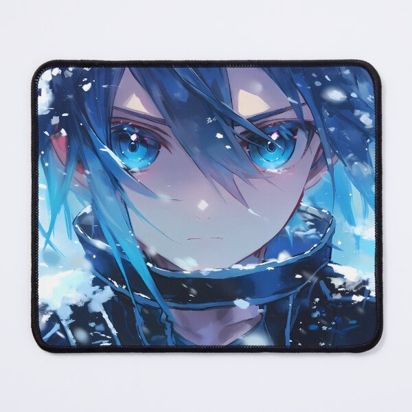 Item preview, Kirito Sword Art Online Snowfall Blue Gaze designed and sold by PMartistStudio.