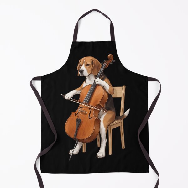 Item preview, Beagle Playing Cello Player Cellist Dog Lover designed and sold by TerryConnells.