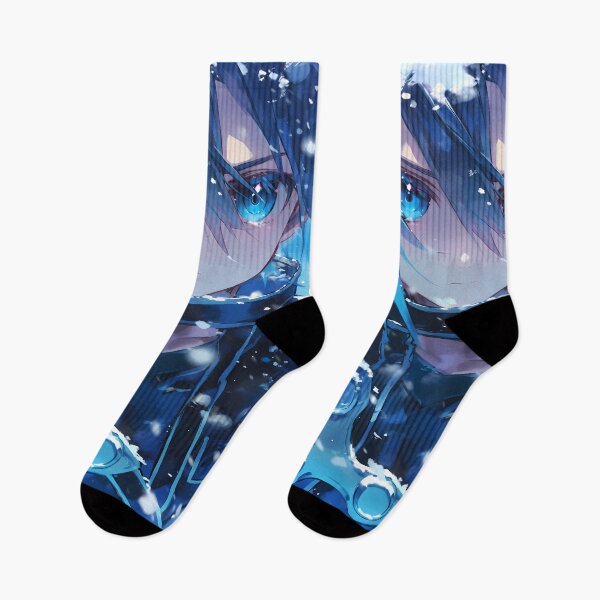 Item preview, Kirito Sword Art Online Snowfall Blue Gaze designed and sold by PMartistStudio.