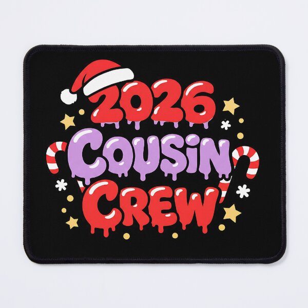 Item preview, festive cousin crew xmas lights family unity art designed and sold by ArtDesignTp.