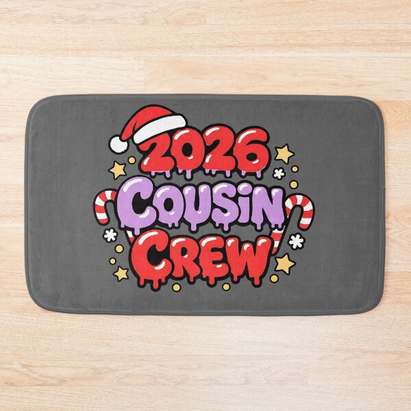 Item preview, festive cousin crew xmas lights family unity art designed and sold by ArtDesignTp.