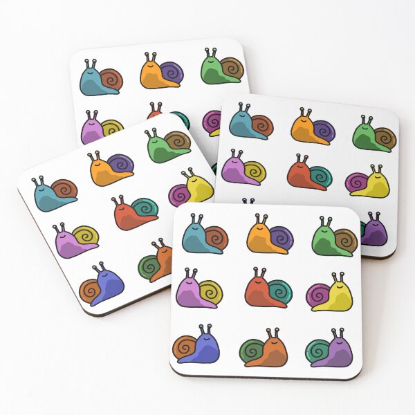 Item preview, Colourful snails designed and sold by fafdigitalart.