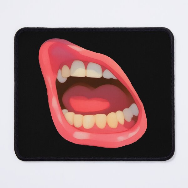 Item preview, Mouth Making A Scewed Shape In Disgust designed and sold by Moutymouth.