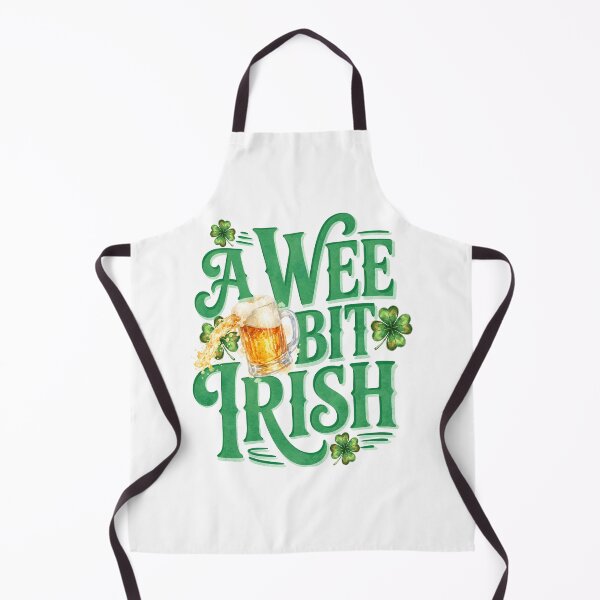 Item preview, A Wee Bit Irish – Shamrock & Beer St. Patrick’s Day Tee designed and sold by lucidfrog.