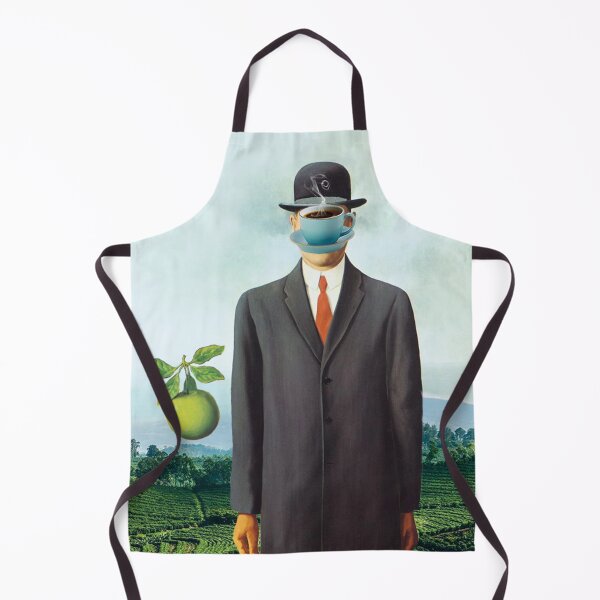 Item preview, René Magritte Son of Man Parody designed and sold by Art & Coffee.