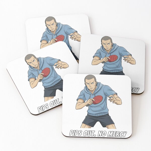Item preview, Funny Table Tennis Pips Out T-Shirt - Anime Ping Pong No Mercy Tee designed and sold by OhMyPingCo.