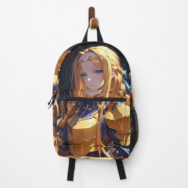 Item preview, Alice Zuberg Sword Art Online Golden Glow Fantasy Armor Blue Eyes designed and sold by PMartistStudio.