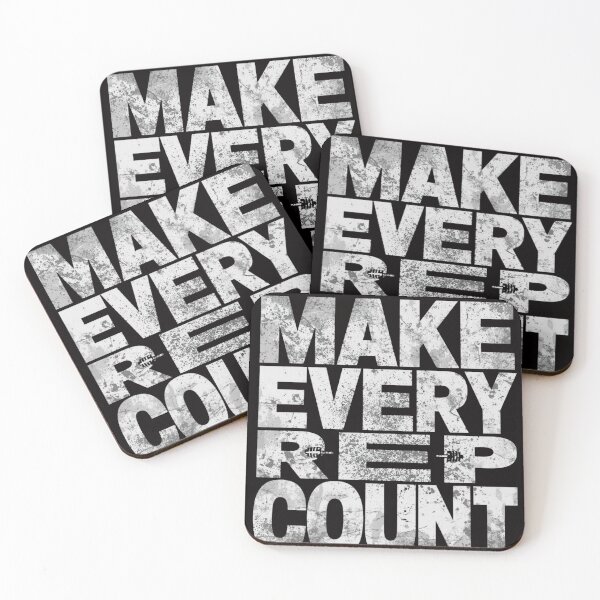 Item preview, Make Every Rep Count Gym Shirt | Fitness Motivation Tee designed and sold by guchieworldcollection.