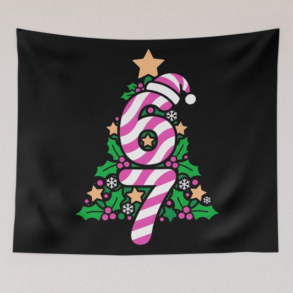 Item preview, brainrot christmas tree silly candy cane art designed and sold by ArtDesignTp.