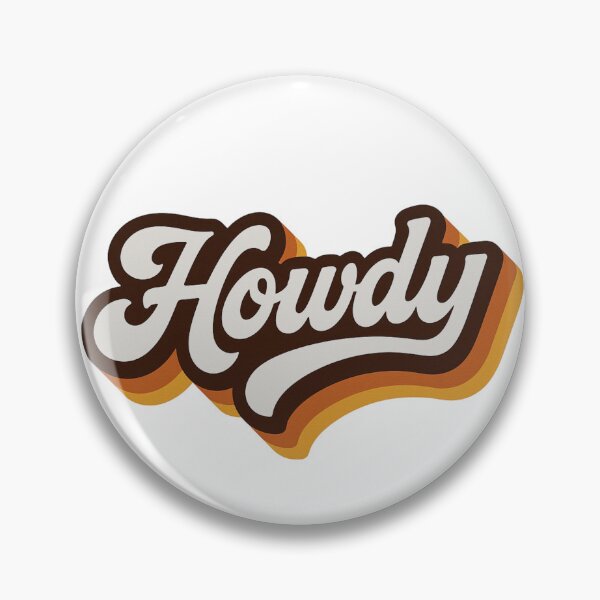 Item preview, Howdy - Hello Texan Cowboy Greeting designed and sold by Rhu Creations.