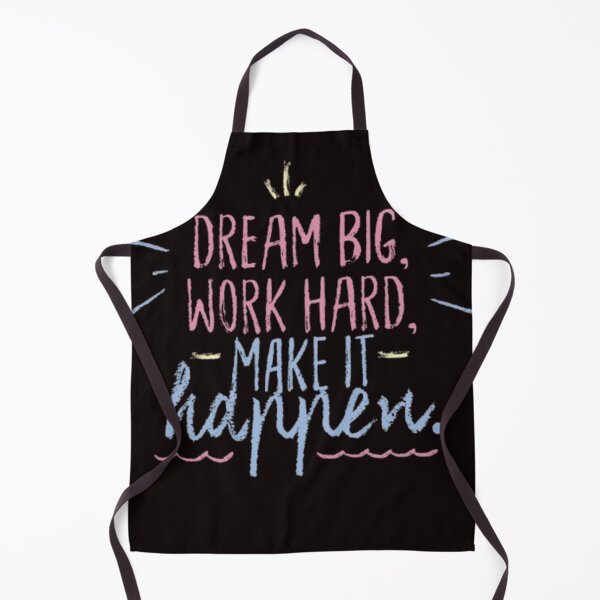 Item preview, Dream Big Work Hard Make It Happen Quote | Student Motivation | Inspirational Success Design designed and sold by SOLIORA ATELIER.