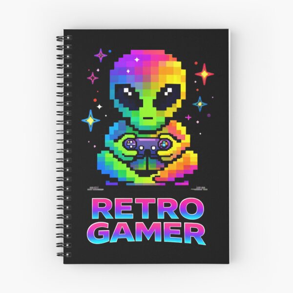 Item preview, Retro Gamer Pixel Alien – Cute Arcade Gaming Pixel Art Design designed and sold by NuniDesigns.