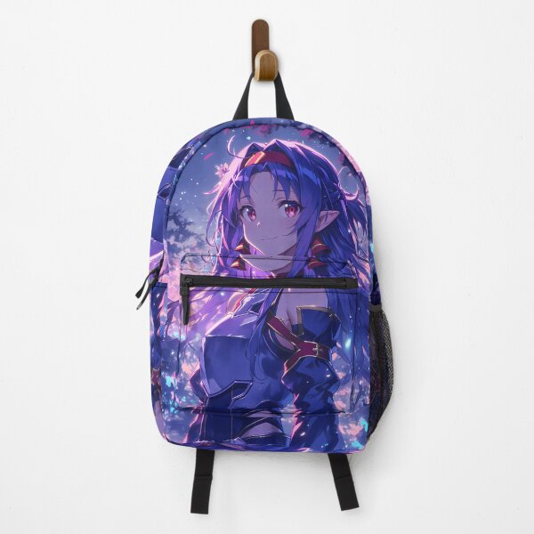 Item preview, Yuuki Sword Art Online Purple Glow Night Sky Dreamy Cherry Blossom designed and sold by PMartistStudio.