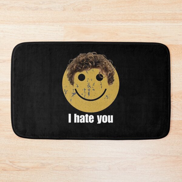 Item preview, Distressed Smiley I Hate You - Funny Harry Meme designed and sold by sapnaela.