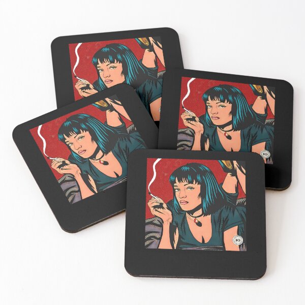Item preview, pulp fiction comic art  designed and sold by monsterSablon.