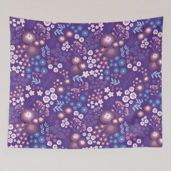 Item preview, Enchanted Amethyst Whimsical Meadow designed and sold by phatlizzardart.