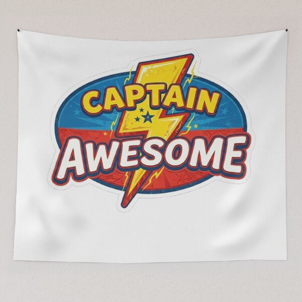 Item preview, captain awesome  designed and sold by sanawnaw154.