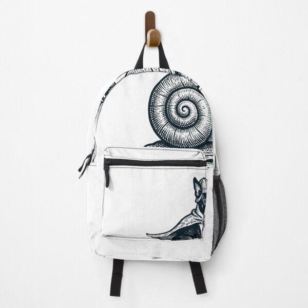 Item preview, Vinatge Boston Terrier Riding Snail Medieval Knight Dog Lover designed and sold by DoodleTortle.