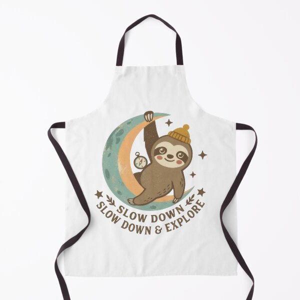 Item preview, Retro Kawaii Sloth Moon Adventure designed and sold by dreephic22.